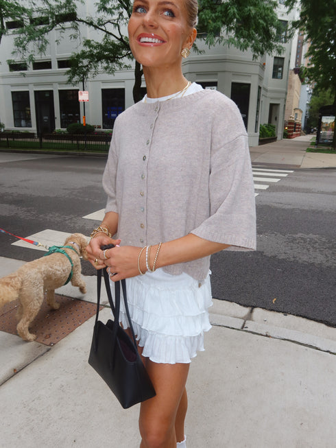 Coastal Cardigan // Oat